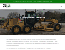 Tablet Screenshot of brequipmentco.com